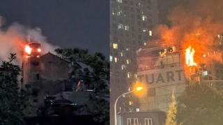 "Bà hoả" ghé thăm tầng tum cửa hàng trà chanh trên đường Láng