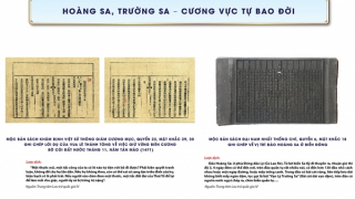 Triển lãm gần 200 tài liệu, bản đồ, hình ảnh lưu trữ về Hoàng Sa, Trường Sa