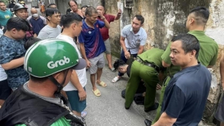 Tên cướp giật tại tiệm vàng ở quận Long Biên bị bắt