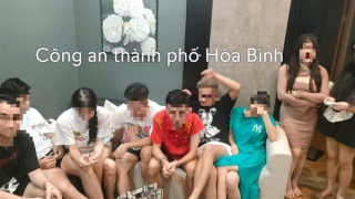 9 người dương tính với ma túy tại một căn hộ chung cư