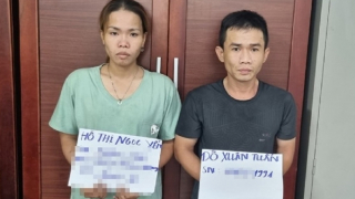 Bắt nhanh cặp đôi nghiện ma tuý "ăn bay" điện thoại