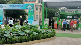 Doanh nghiệp Việt Nam và quốc tế triển lãm sản phẩm, dịch vụ tăng trưởng xanh