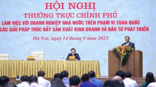 Hội nghị Thường trực Chính phủ với doanh nghiệp Nhà nước toàn quốc