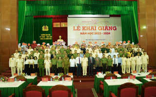 Trường Đại học Kỹ thuật - Hậu cần CAND tổ chức lễ khai giảng năm học mới