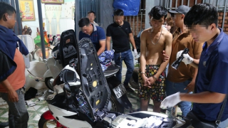 Phá tụ điểm ma túy có tàng trữ súng đạn của cặp tình nhân