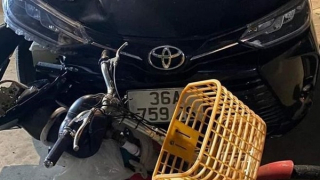 Cán bộ Văn phòng đăng ký đất đai Thanh Hoá gây tai nạn chết người rồi bỏ chạy