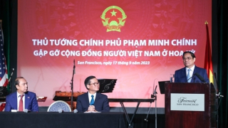 Thủ tướng Phạm Minh Chính gặp gỡ cộng đồng người Việt Nam tại Hoa Kỳ