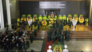 Lãnh đạo Đảng, Nhà nước viếng Thượng tướng Nguyễn Chí Vịnh