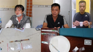 Tý “tóc dài” bị bắt khi đang bay lắc trong khách sạn