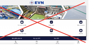 EVN tiếp tục bị giả mạo website