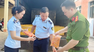 Thu giữ hơn nửa tấn trứng non nghi nhập lậu từ Trung Quốc