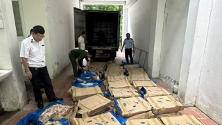 Hơn 1,2 tấn cánh gà tẩm hoá chất chuẩn bị “tập kích” nhà hàng, quán nướng