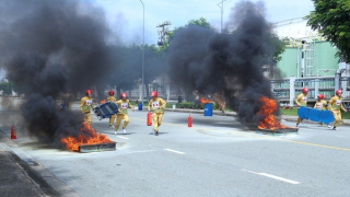 Tổ chức nhiều hoạt động nâng cao nghiệp vụ PCCC cho cơ sở