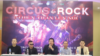 Lần đầu tiên các nghệ sĩ kết hợp xiếc và rock