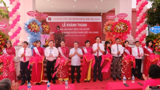 Agribank Phụng Hiệp khánh thành trụ sở mới và khai trương máy Autobank CDM
