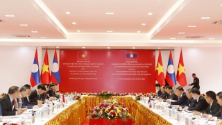 Hội đàm cấp cao giữa Bộ Công an Việt Nam và Bộ Công an Lào