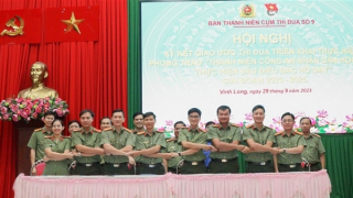 Tuổi trẻ Cụm thi đua số 9 ký kết giao ước thi đua