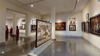 Không gian triển lãm mỹ thuật trực tuyến đầu tiên tại Bảo tàng Mỹ thuật Việt Nam