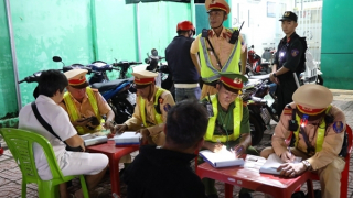 Xử lý gần 60 tài xế vi phạm nồng độ cồn ở Tây Ninh
