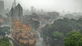 Các tỉnh miền Bắc trời nắng ráo, Đà Nẵng vào đến Nam Bộ mưa rào và giông