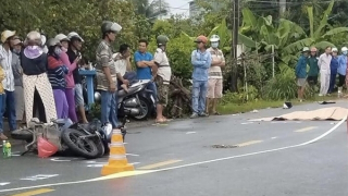 Người phụ nữ bị xe khách cán tử vong