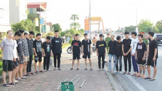 Tạm giữ hình sự 13 đối tượng gây rối trật tự công cộng