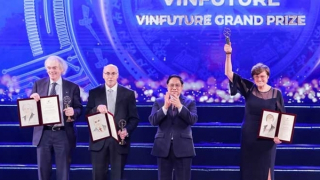 Chủ nhân Giải thưởng Chính VinFuture tiếp tục được trao giải Nobel