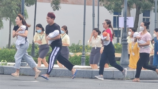 Hơn 1.000 người tham gia diễn tập PCCC và CNCH tại Bệnh viện Nhi đồng thành phố