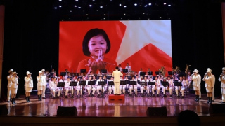 Đoàn Nghi lễ CAND tổng duyệt chương trình “Tự hào người chiến sĩ Công an Việt Nam”