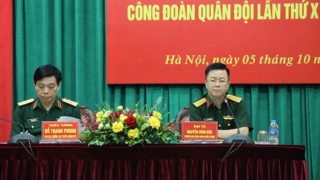 Gần 400 đại biểu sẽ dự Đại hội đại biểu Công đoàn Quân đội lần thứ X