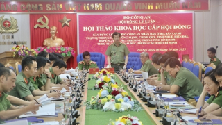 Xây dựng lực lượng CAND ở địa bàn cơ sở đáp ứng tốt yêu cầu, nhiệm vụ