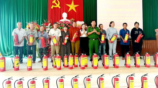 Nỗ lực nhân rộng 2 mô hình về PCCC ở Phú Yên