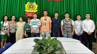 Triệt phá tụ điểm mại dâm do người nước ngoài cầm đầu với quy mô lớn