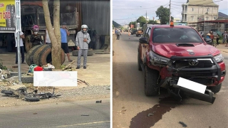 Học sinh lớp 8 rẽ xe đạp điện sang đường bị ô tô tông tử vong