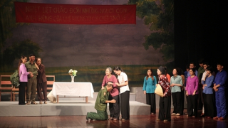 "Đường về miền nhớ": Khắc họa hình tượng anh Bộ đội Cụ Hồ trên sân khấu Kịch CAND