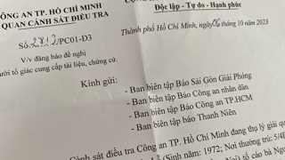 Tìm người tố cáo lừa đảo xin việc làm vào ngành Công an