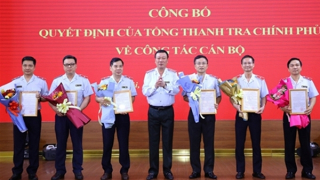 Thanh tra Chính phủ công bố quyết định về công tác cán bộ