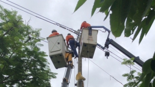 Thừa Thiên Huế khắc phục sự cố mất điện diện rộng do giông sét