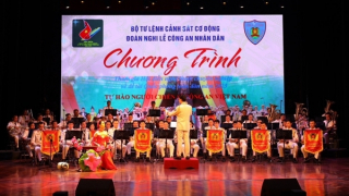 Dấu ấn của Đoàn Nghi lễ CAND tại Hội diễn nghệ thuật Quốc phòng toàn dân