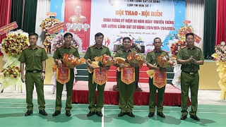 Sôi nổi hội thao, hội diễn nghệ thuật quần chúng Bộ Tư lệnh CSCĐ