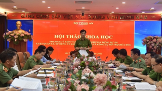 Hội thảo khoa học xây dựng dự án Luật Quản lý, sử dụng vũ khí, vật liệu nổ và công cụ hỗ trợ (sửa đổi)