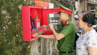 Phát huy "4 tại chỗ"  để tận dụng "thời điểm vàng" trong phòng cháy, chữa cháy