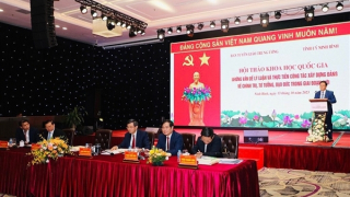 Căn cứ góp phần tổng kết công tác xây dựng Đảng gần 40 năm đổi mới