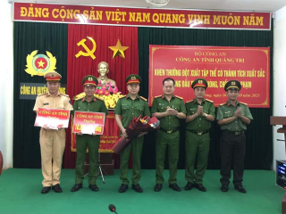 Quảng Trị khen thưởng nhiều tập thể xuất sắc trong đấu tranh phòng, chống tội phạm