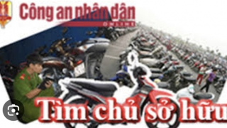 Tìm chủ sở hữu xe máy liên quan đến vụ án “Gây rối trật tự công cộng”