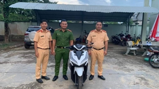 Phát hiện mô tô trộm cắp thông qua xử lý xe vi phạm