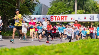 Chạy bộ gây quỹ từ thiện tại BritCham Charity Fun Run 2023