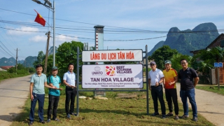 Tân Hóa được công nhận làng du lịch tốt nhất thế giới
