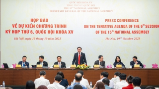 Xem xét thông qua Luật Căn cước và Luật Lực lượng tham gia bảo vệ ANTT ở cơ sở tại Kỳ họp thứ 6