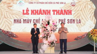 Chủ tịch Quốc hội dự lễ khánh thành Nhà máy chế biến cà phê Sơn La